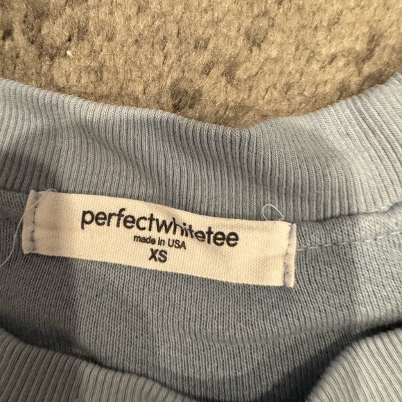 perfectwhitetee Light Blue Sweatshirt - Picture 2 of 4